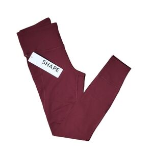Shape Active Womens High Rise Moisture Wicking Dry Fuse Leggings Sm